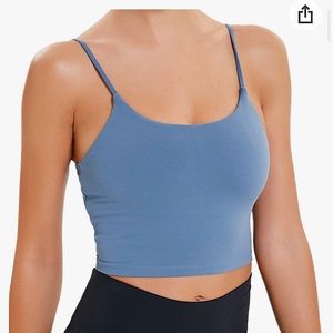 Padded Sports Bra Fitness Yoga Tank Top